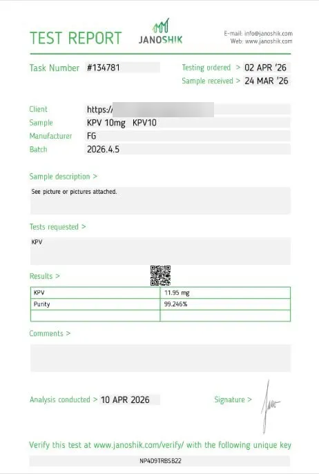 KPV laboratory report 1